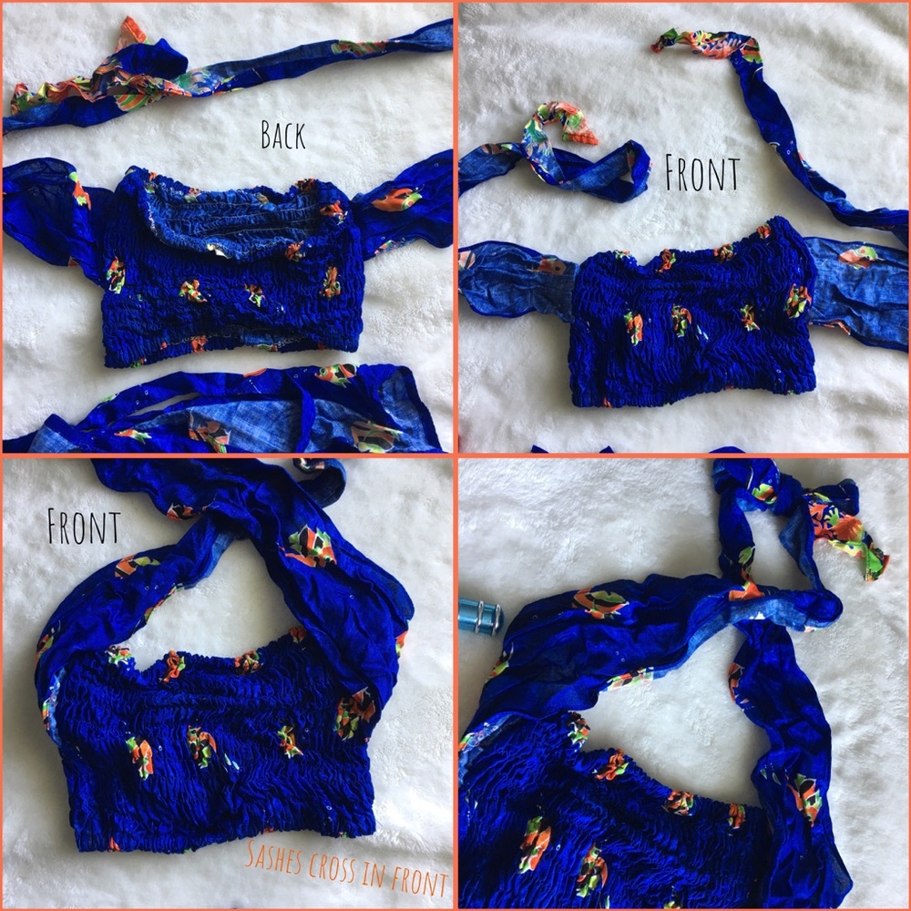 Thai Two Piece Beach Coverup π NWOT - Picture 4 of 8